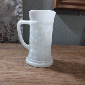 Vintage Milk-glass Mug